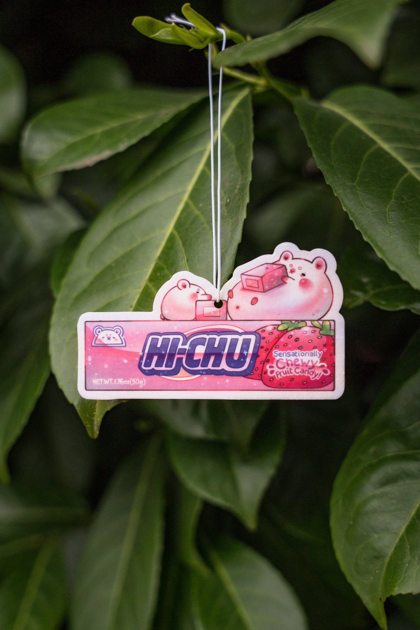 Hi-Chew air freshener | Strawberry air freshener | Cute air freshener | Car scent diffuser