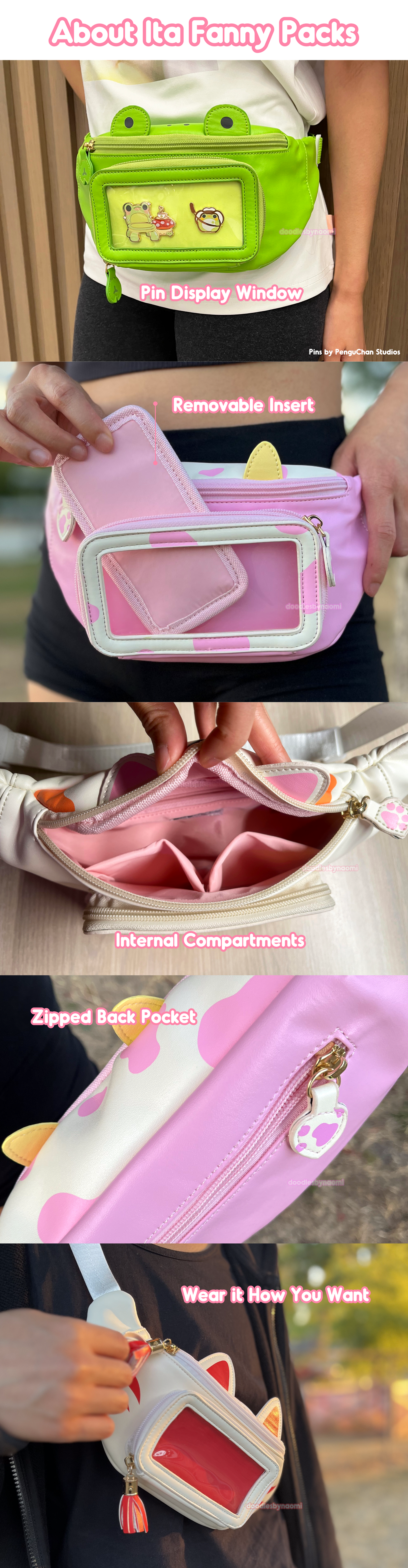 Kitsune Ita Fanny Pack