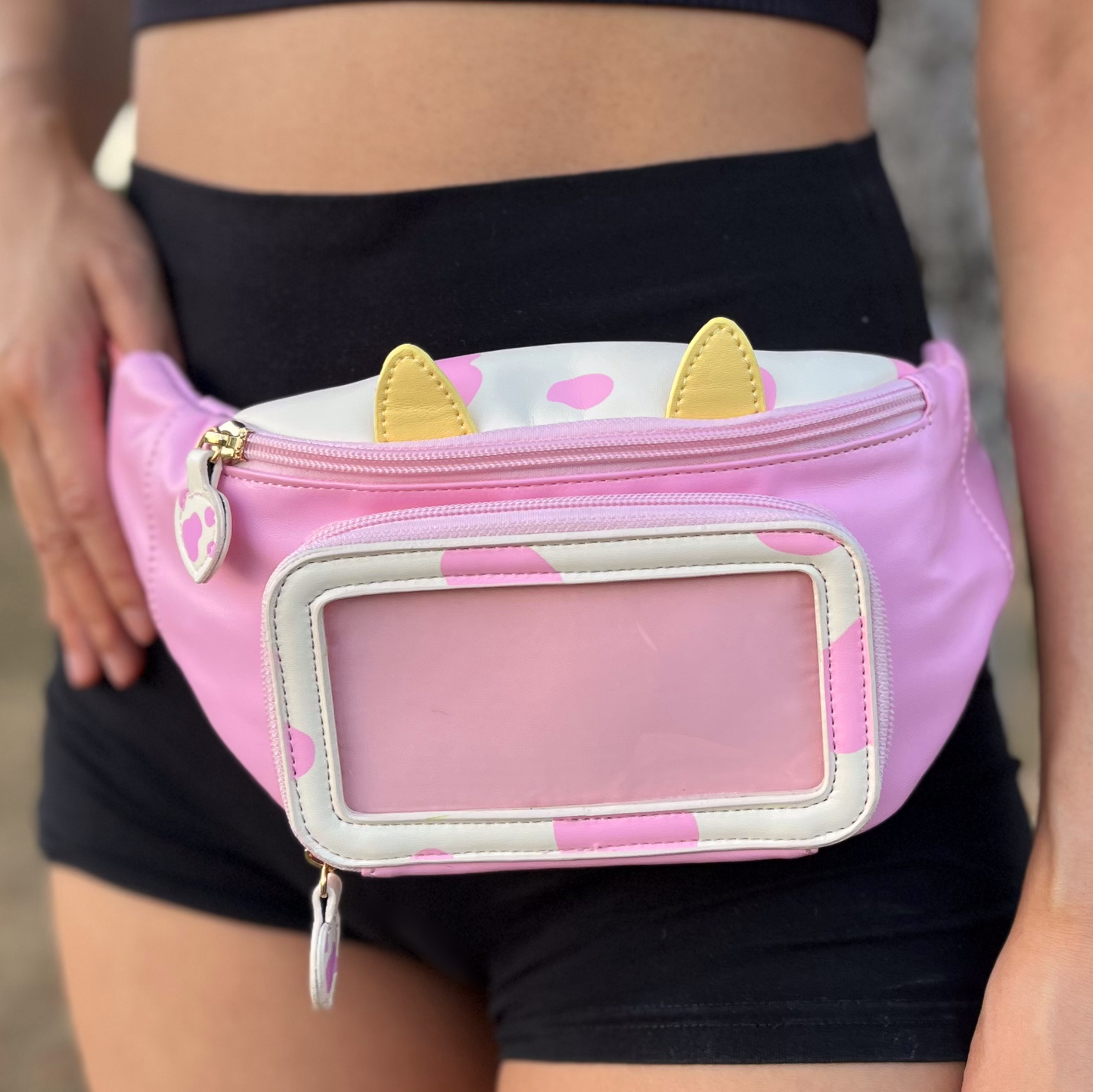 Strawberry Cow Ita Fanny Pack