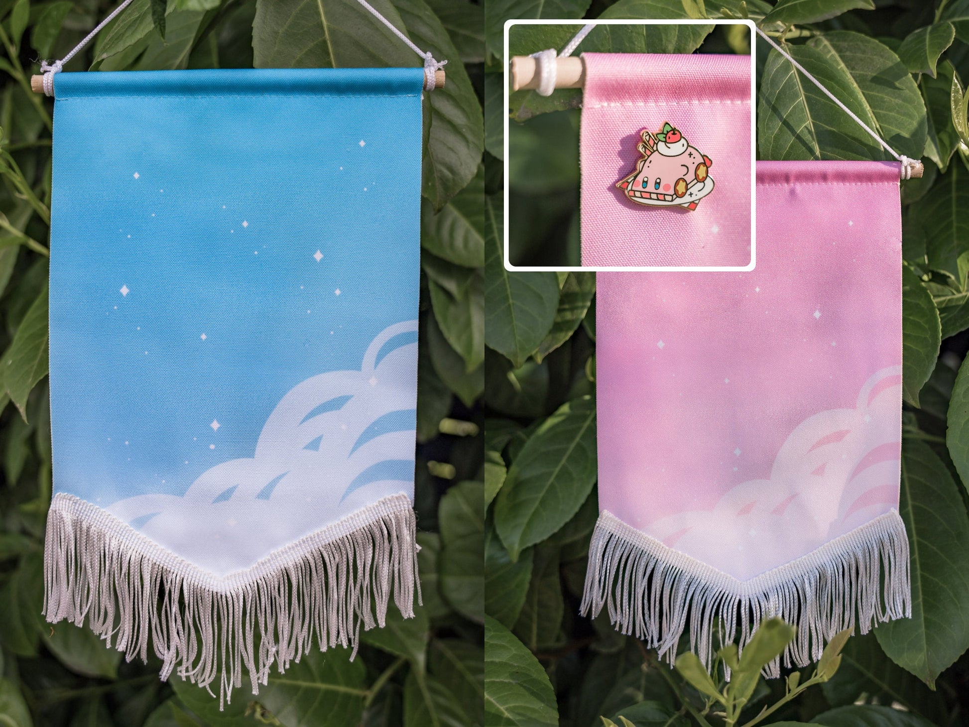 Enamel Pin Banners