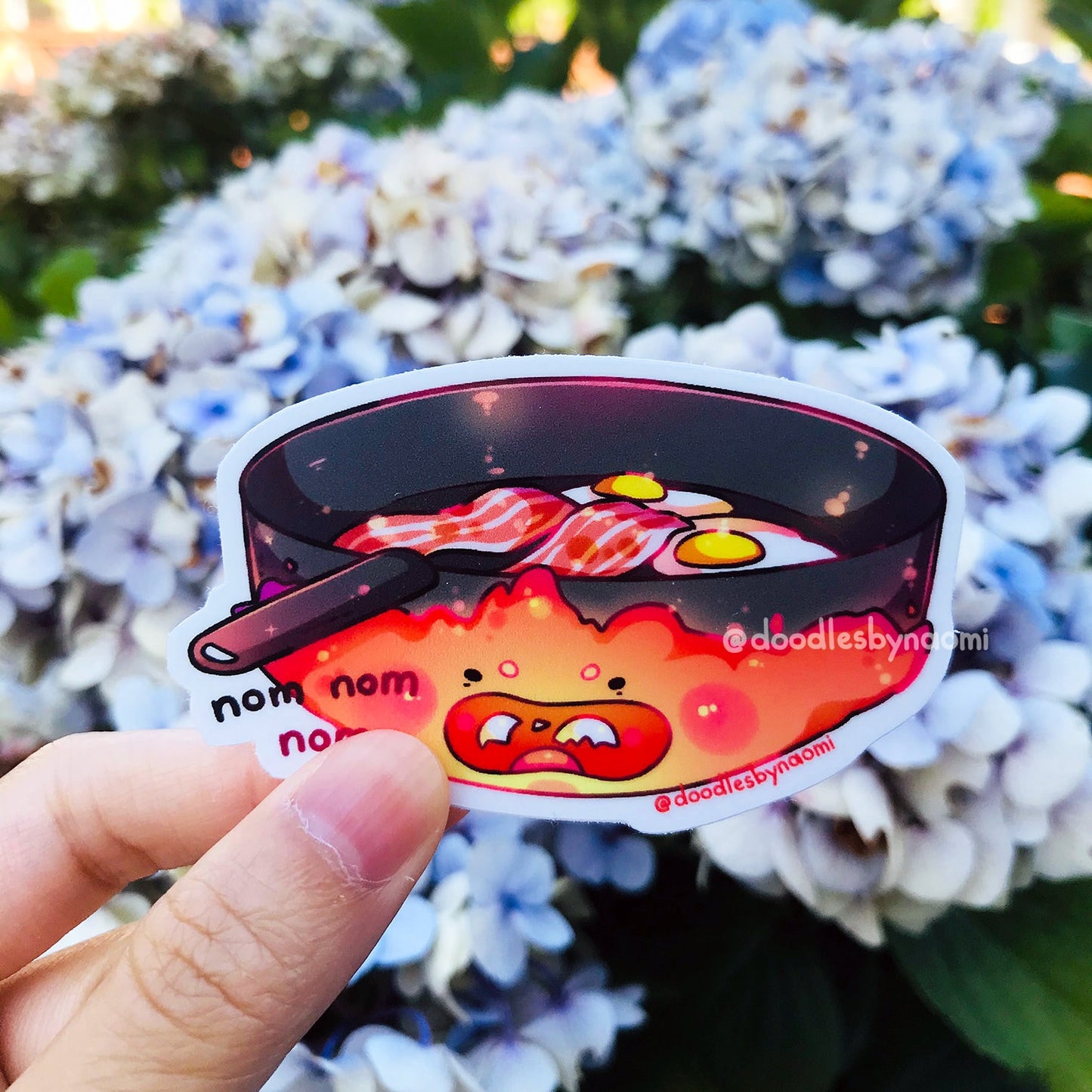 Cute anime bonfire stickers | Japanese anime stickers | Cute vinyl sticker | Cute laptop decal
