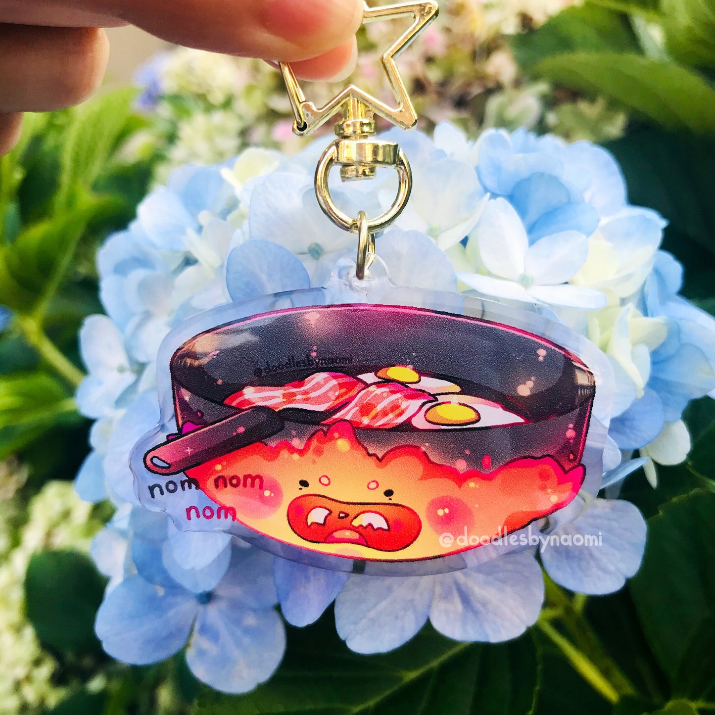 Cute anime bonfire keychains | Japanese anime keychain | Cute keychain | Acrylic keychain